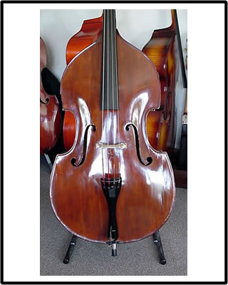 SOLD: Bohemian Double Bass Circa 1925