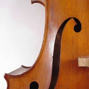 SOLD: Fine French Double Bass Attributed to Collin Mezin and stamped Paul Bisch