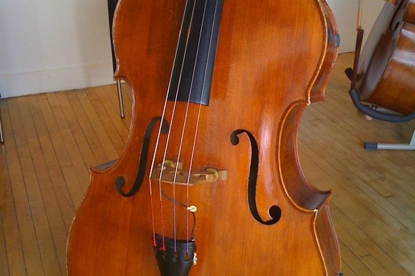 SOLD! Carved Eastern European Double Bass