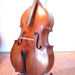 SOLD: John Juzek 7/8 size Double Bass Prauge