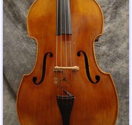 SOLD! Juzek Fully Carved Double Bass c1960's