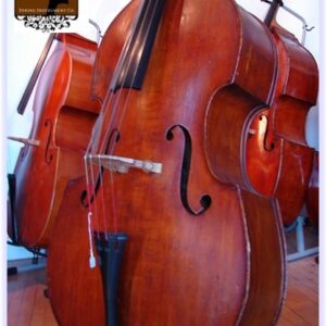 SOLD! Fully Carved German 7/8 Double Bass