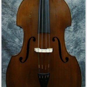 SOLD: French Double Bass labeled Paul Hilaire Annee 1965 No 116