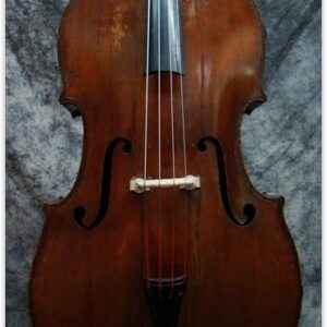 SOLD: Fully Carved Prague Double Bass