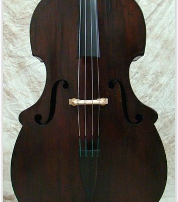 SOLD: Abraham Prescott 1841 Double Bass