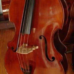 SOLD: Eastern European Busetto Corner Fully Carved 2009 Double Bass