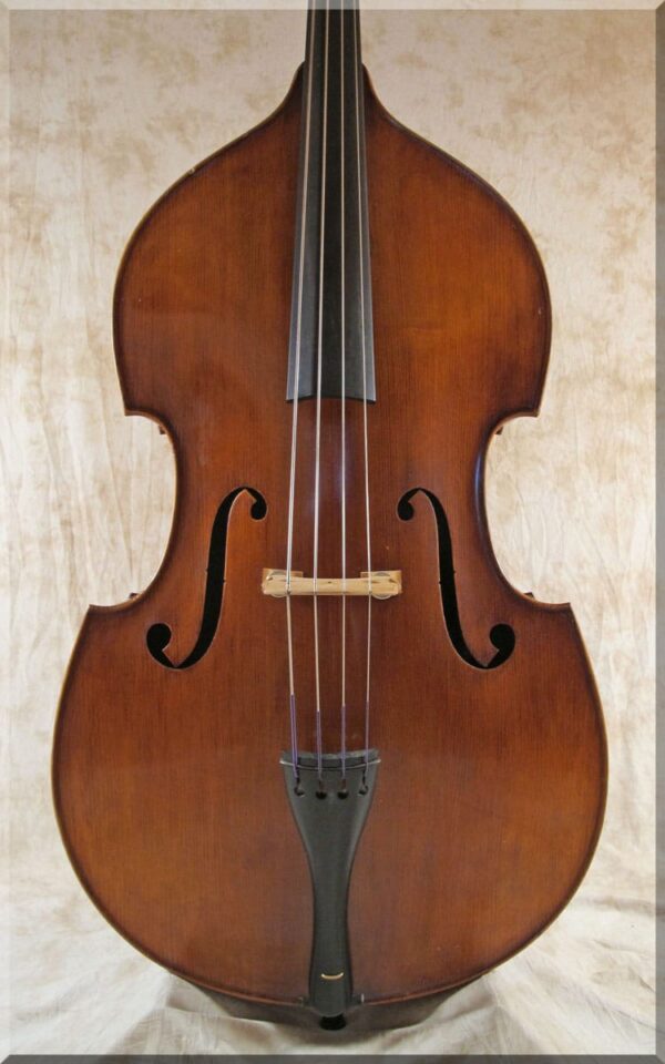 SOLD: Wilfer Fully Carved Double Bass c1975