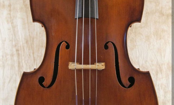 SOLD: Wilfer Fully Carved Double Bass c1975