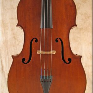 SOLD: Czech/Hungarian Carved Double Bass