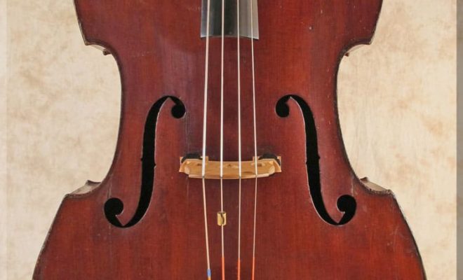 SOLD :French Guild Double Bass 19th Century
