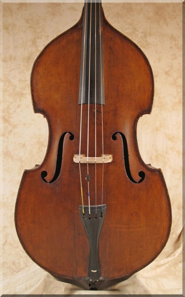 SOLD: John Juzek Prague Master Art Double Bass 1933