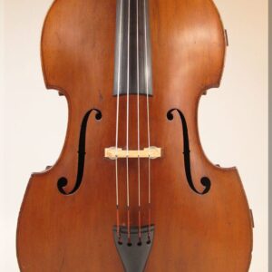 SOLD: Bohemian Fully Carved Double Bass c1920s