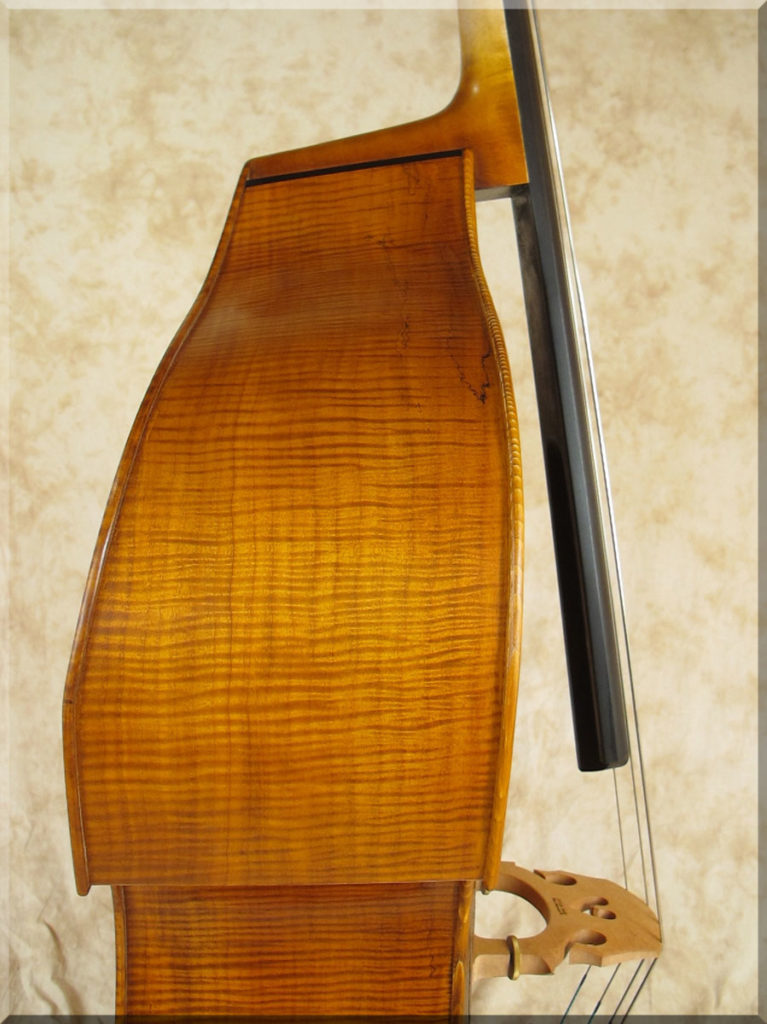 Upton Bass Klotz Flamed Maple Double Bass