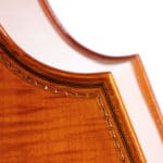 Johannes Rubner Double Bass Purfling Detail