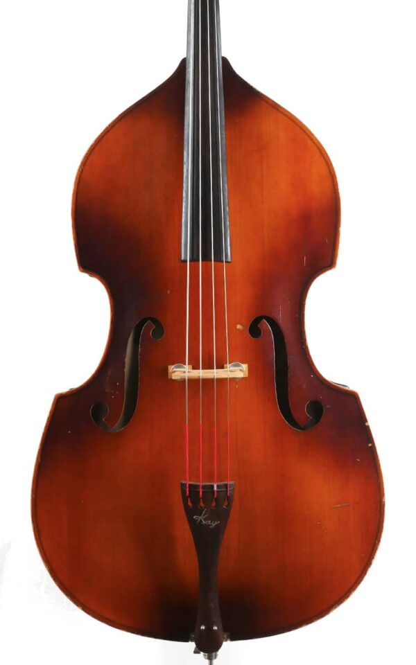 Kay C-1 upright bass front