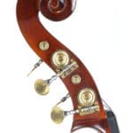 Luciano Golia double bass scroll