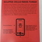 D'Addario Eclipse Tuner Packaging Back