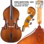 King Mortone double bass 1937