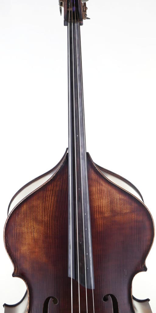 Upton Brescian Hybrid double bass fingerboard