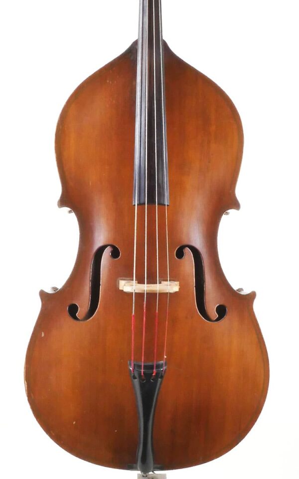 King Mortone double bass 1937 front