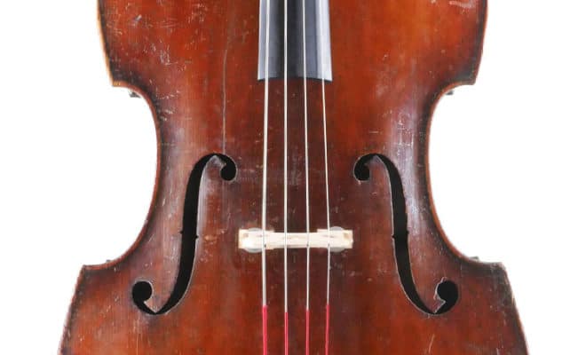 Czech double bass 1920s