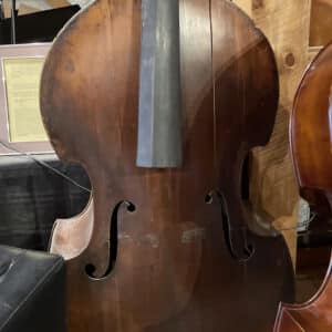 Austrian double bass pre-restoration