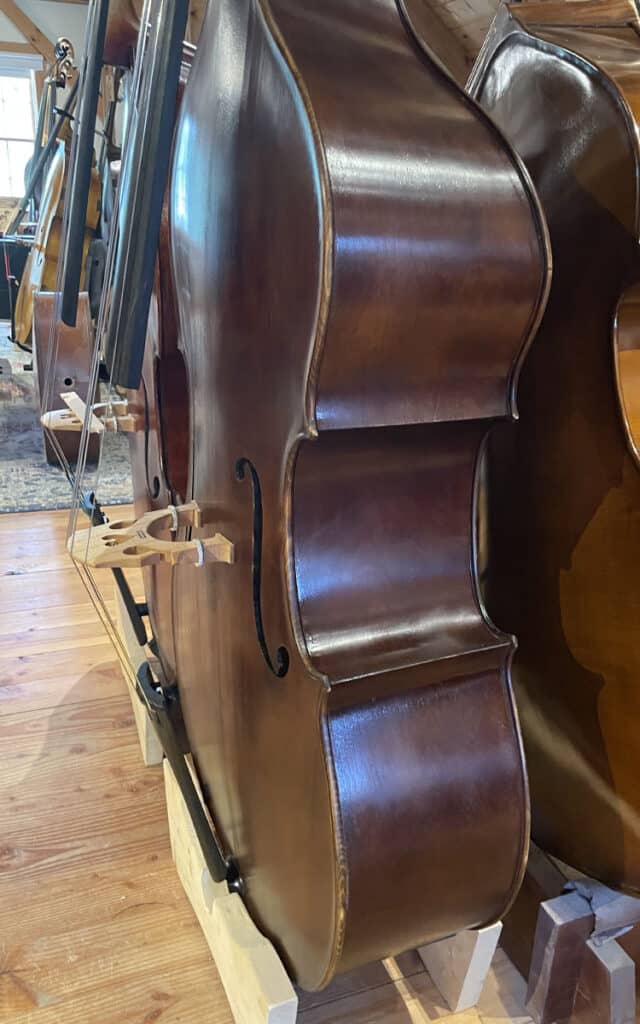 Upton Brescian double bass side ribs