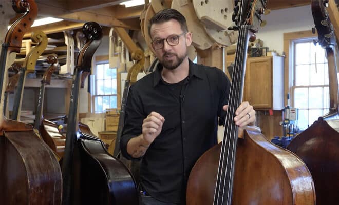 Double Basses by Upton Bass: New and Vintage Upright Basses For Sale