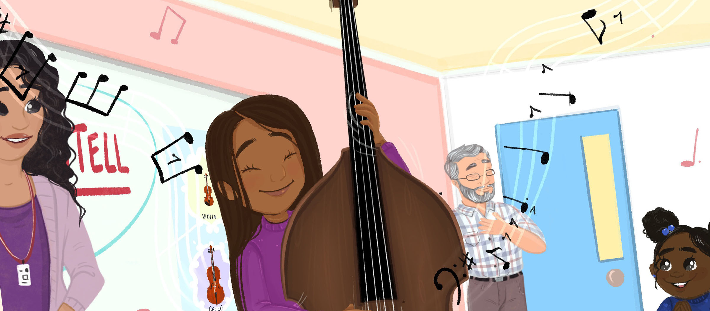 Double Bass Book for Grade-Schoolers! Catalina Plays the What?