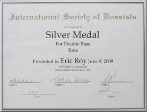 2009 International Society of Bassists